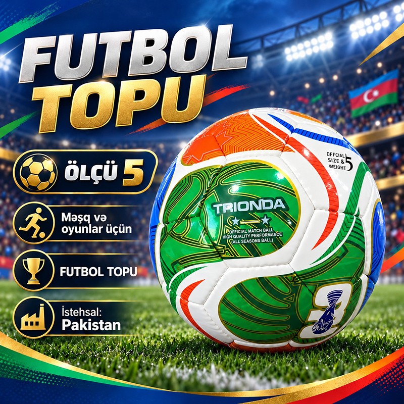 Trionda Futbol topu 5 nömre №5